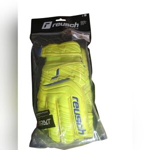 Reusch Neon Yellow Goalkeeper Gloves